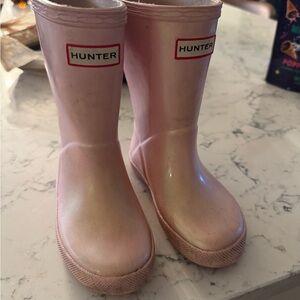 Hunter Pink Waterproof Footwear